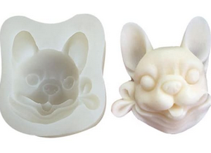 perro bulldog frances cabeza